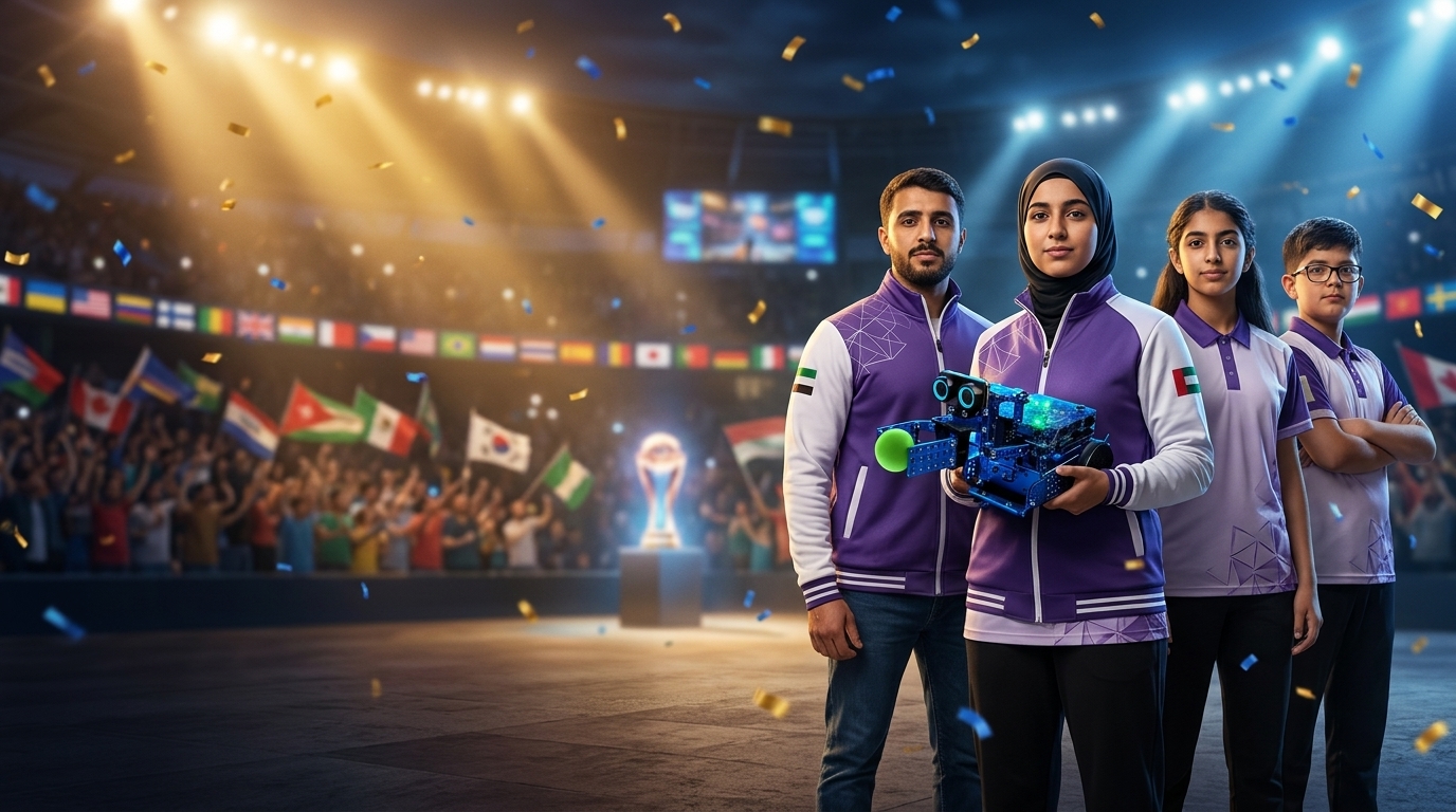 A RIFA World Cup competitor looking directly at the camera